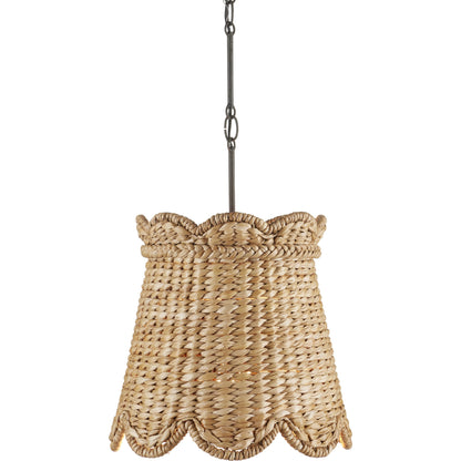 Annabelle Pendant by Currey and Company. Made from wrought iron in a cottage & farmhouse style.