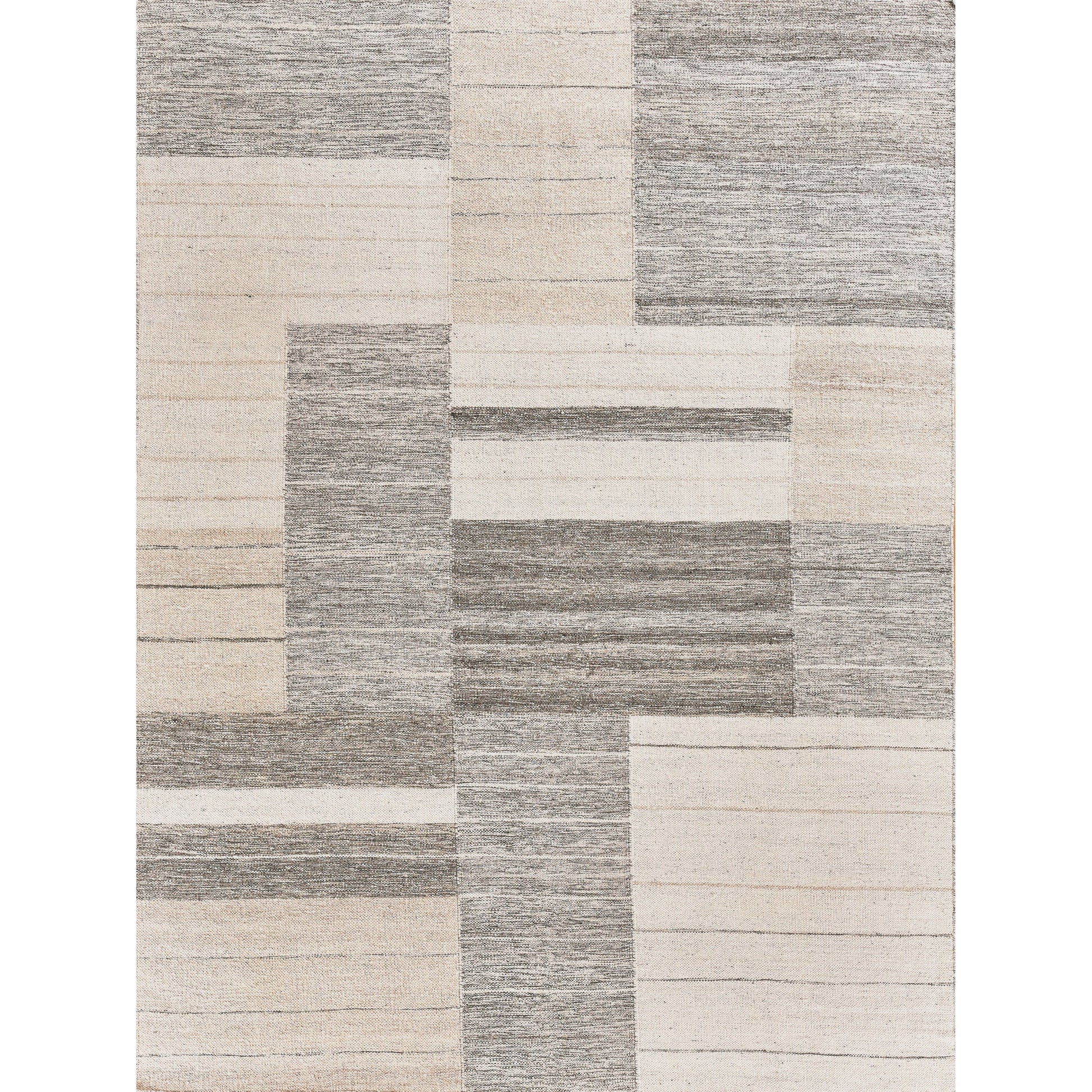 Scandinavian 4591 Rug by Exquisite Rugs in taupe, gray. Made from new zealand wool in a unique style.