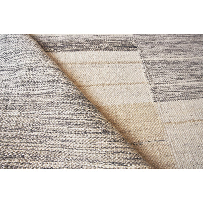 Scandinavian 4591 Rug by Exquisite Rugs in taupe, gray. Made from new zealand wool in a unique style.