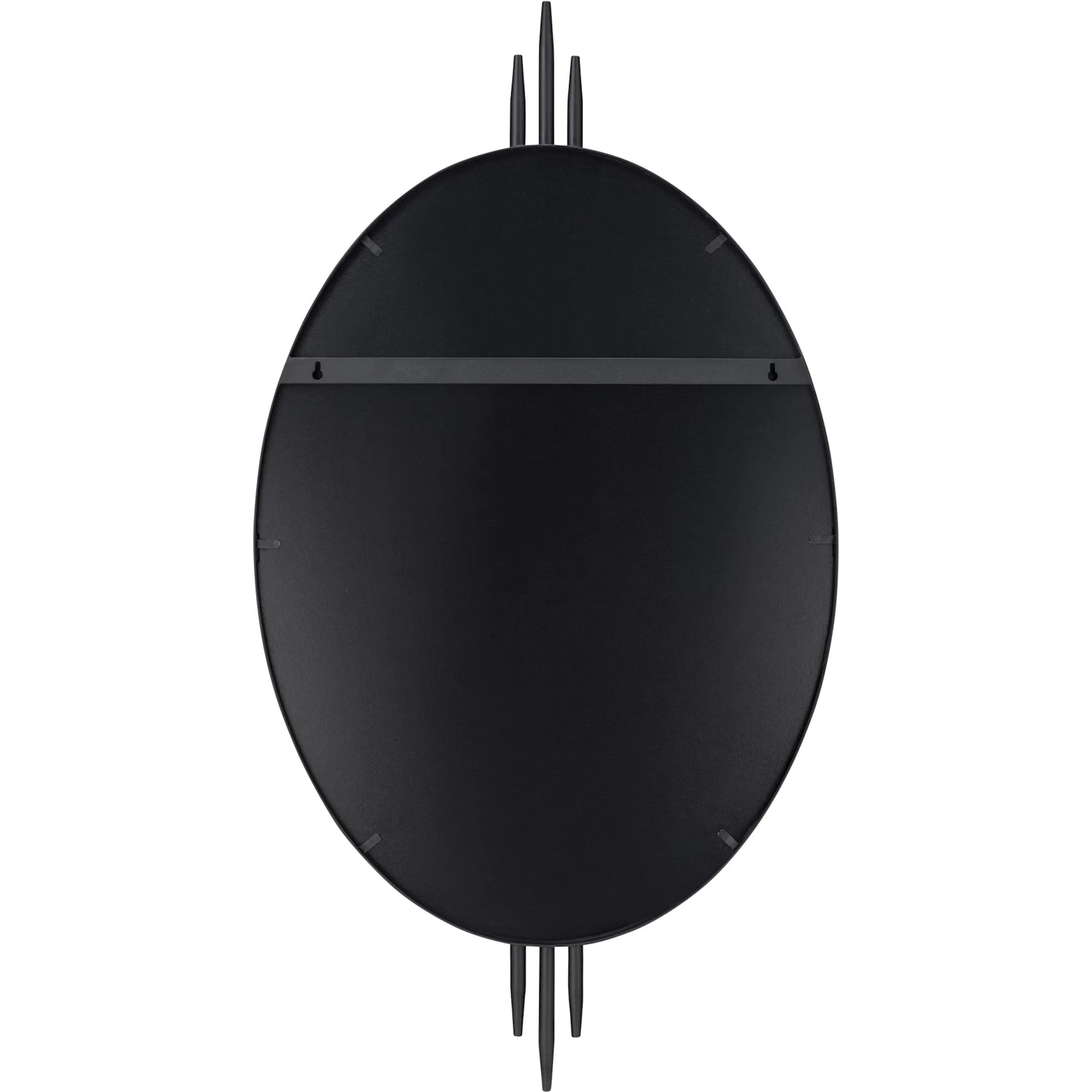 Propaganda Oval Wall Mirror by Varaluz. Made from unique in a modern style.