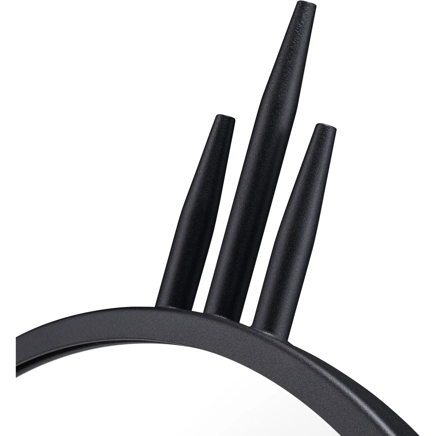 003 SI-2332134 | Closeup | Propaganda Oval Wall Mirror by Varaluz. Made from unique in a modern style.