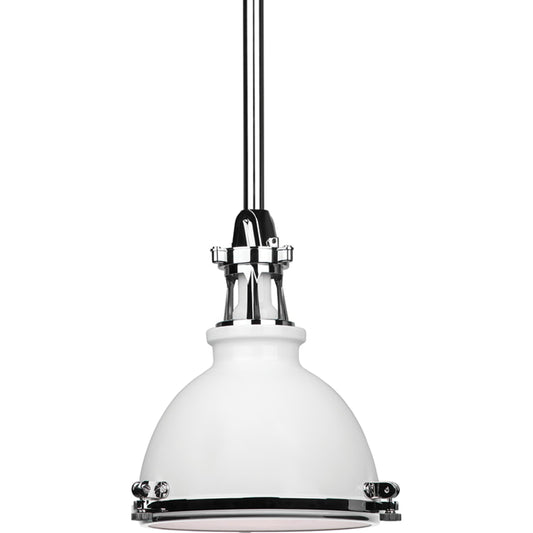 Massena Pendant by Hudson Valley. Made from steel in a modern style.