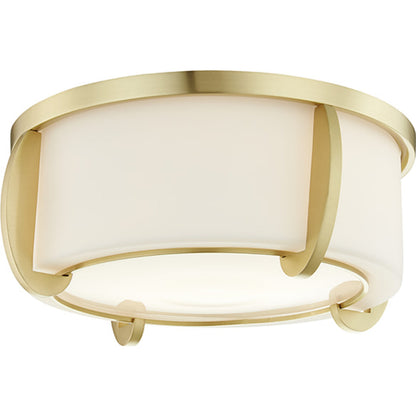 Talon Flush Mount by Hudson Valley. Made from steel in a transitional style.