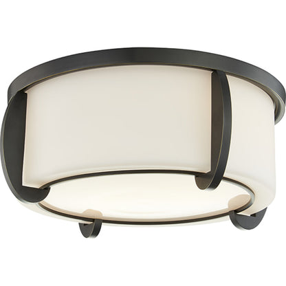Talon Flush Mount by Hudson Valley. Made from steel in a transitional style.