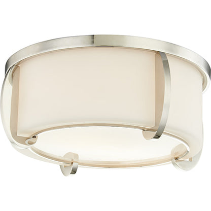 Talon Flush Mount by Hudson Valley. Made from steel in a transitional style.