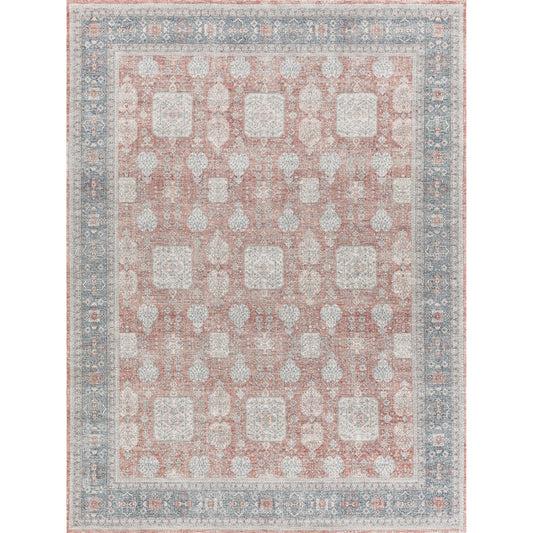 Heritage 4613 Rug by Exquisite Rugs in red/navy. Made from unique in a unique style.
