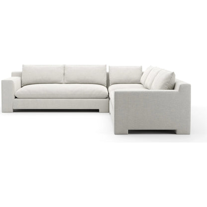 Devon L Sectional by Caracole. Made from unique in a transitional style.