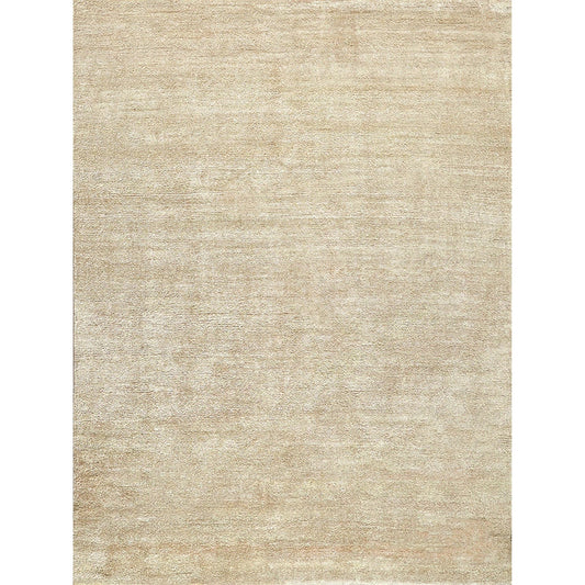 Plush 4633 Rug by Exquisite Rugs in gold. Made from bamboo silk, new zealand wool in a unique style.