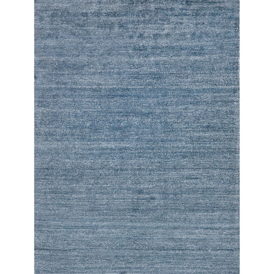 Plush 4635 Rug by Exquisite Rugs in gray. Made from bamboo silk and mohair wool in a unique style.