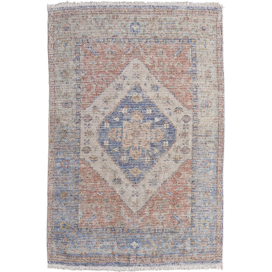 Caldwell Transitional Rug - 8127F by Feizy in ivory, blue, red. Made from wool, viscose in a unique style.
