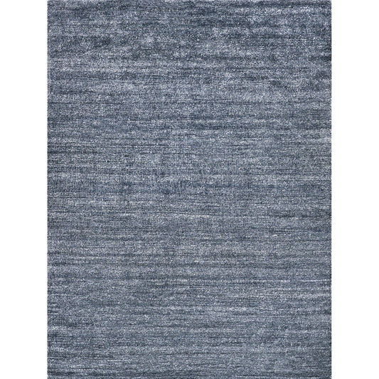 Plush 4663 Rug by Exquisite Rugs in charcoal. Made from bamboo silk and mohair wool in a unique style.