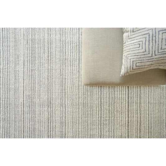 Rossini 4695 Rug by Exquisite Rugs in ivory, gray. Made from new zealand nylon, p.e.t. yarn in a unique style.