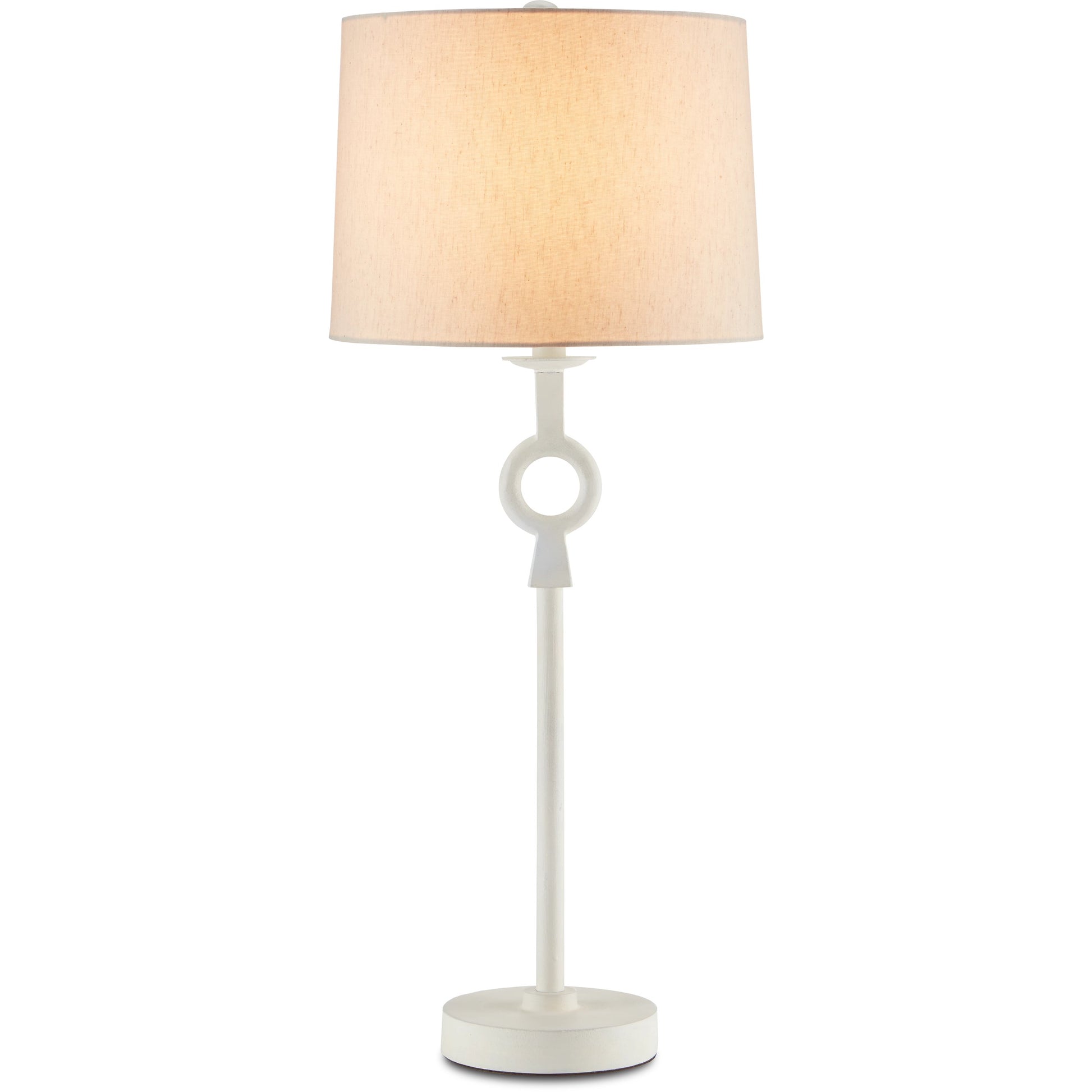Germaine Table Lamp by Currey and Company in antique brass. Made from aluminum in a transitional style.