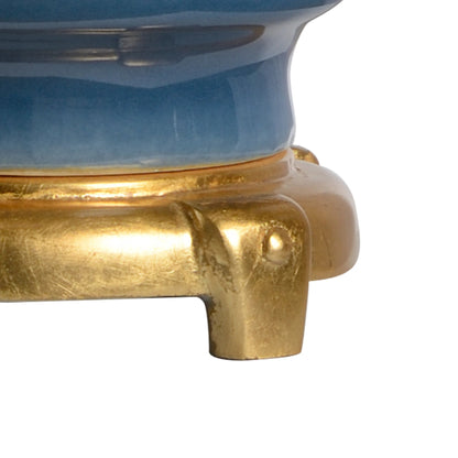 Emma I Lamp by Wildwood. Made from ceramic in a transitional style.