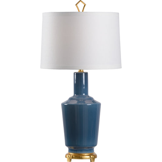 Emma Lamp by Wildwood. Made from ceramic in a transitional style.