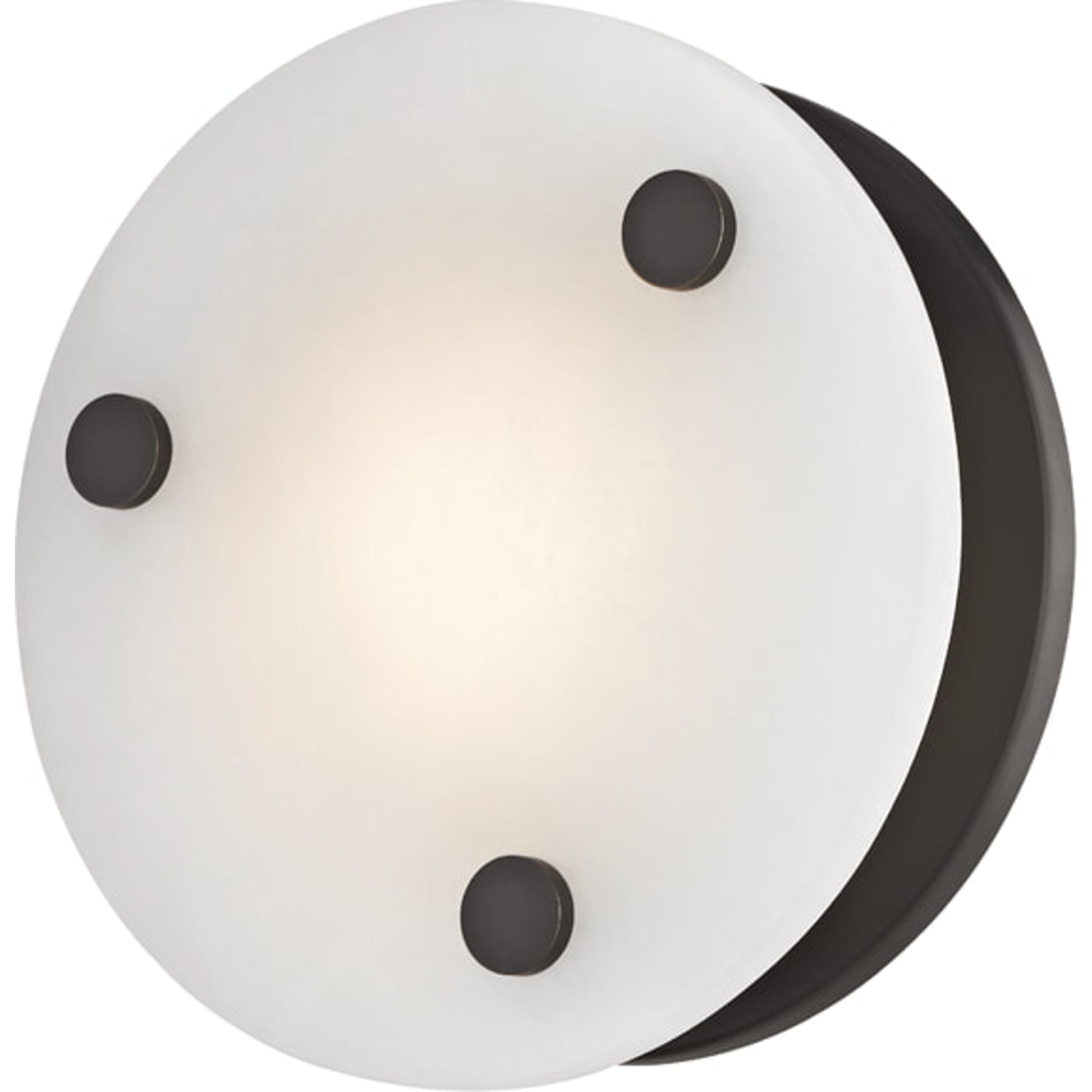 Croton Led Flush Mount by Hudson Valley in aged brass. Made from steel in a modern style.