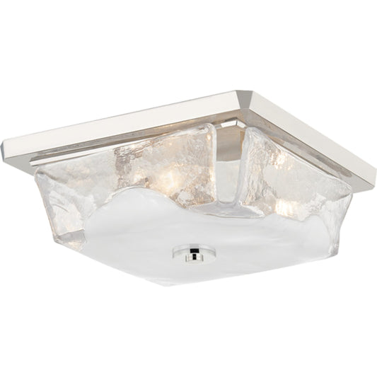 Hines 3 Light Flush Mount by Hudson Valley. Made from steel in a modern style.