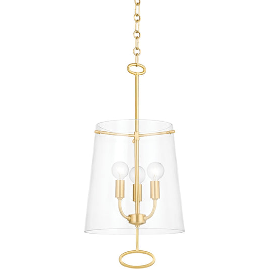 James Pendant by Hudson Valley. Made from steel in a transitional style.