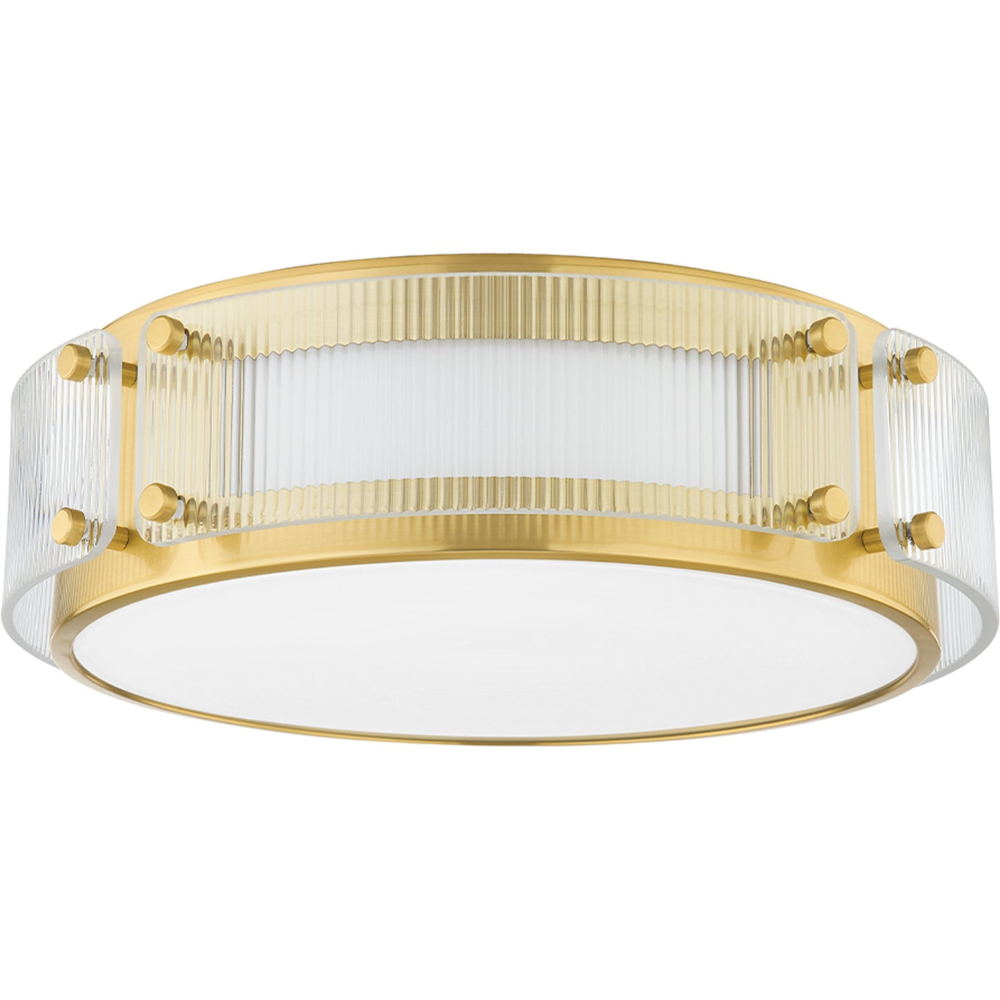 001 SI-2055204 | Primary Silo | Clifford 1 Light Flush Mount by Hudson Valley. Made from steel in a modern style.