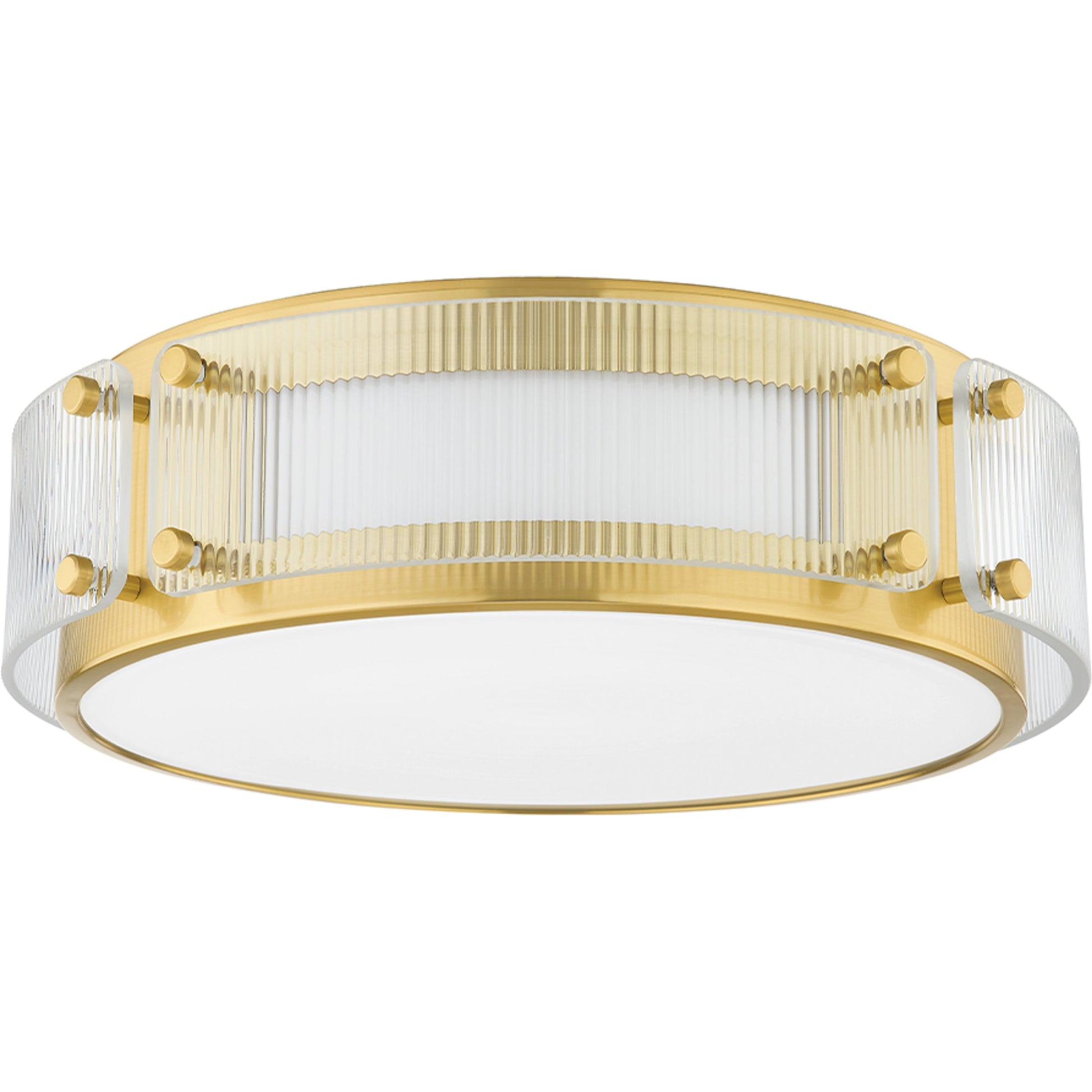Clifford 1 Light Flush Mount by Hudson Valley. Made from steel in a modern style.