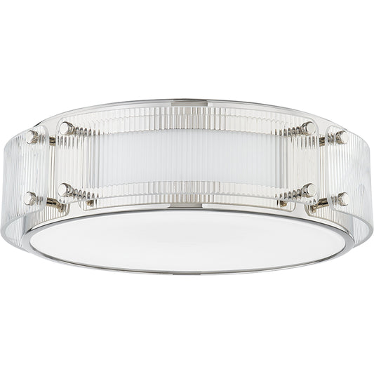 Clifford 1 Light Flush Mount by Hudson Valley. Made from steel in a modern style.