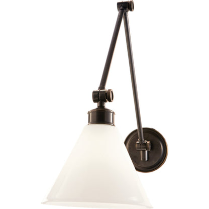 Exeter Wall Sconce by Hudson Valley in old bronze. Made from unique in a modern style.