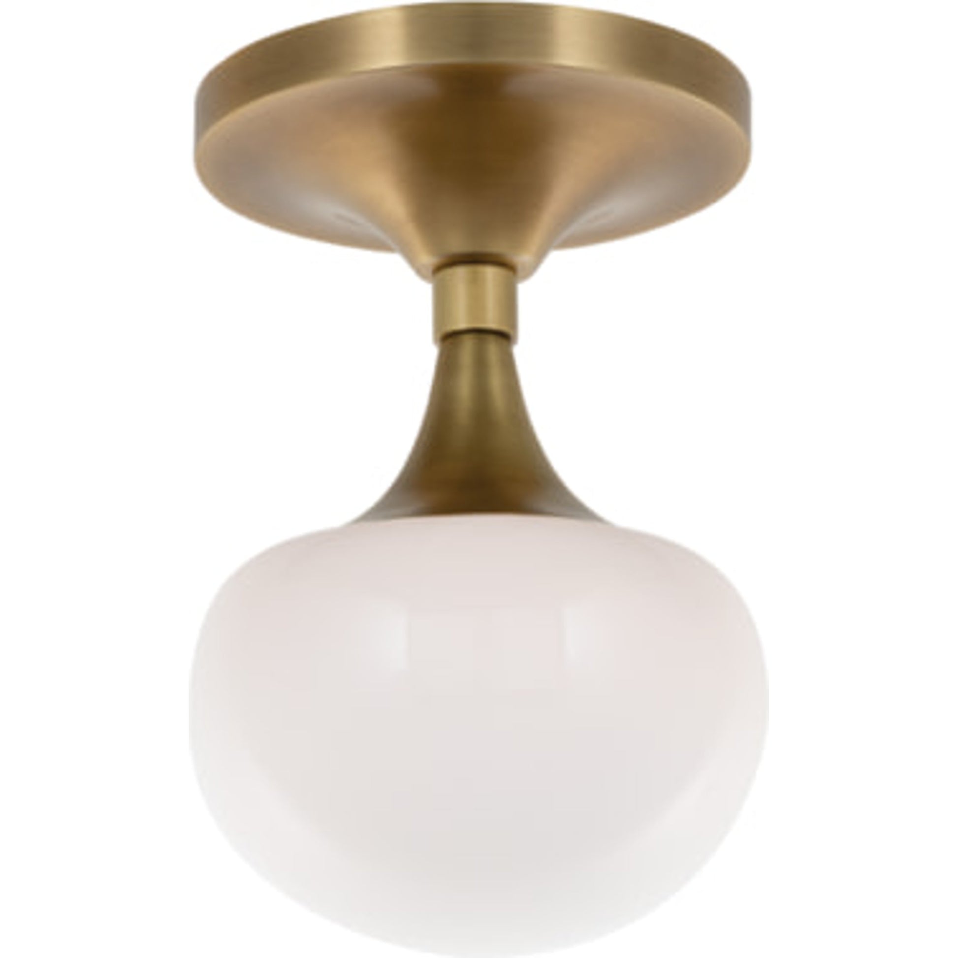 Fleming Bath Bracket Light by Hudson Valley in aged brass. Made from steel in a modern style.