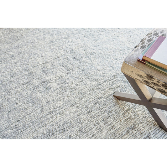 Borelli Rug - Silver by Exquisite Rugs in silver. Made from new zealand wool in a unique style.