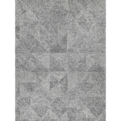 Caprice 4760 Rug by Exquisite Rugs in black, silver. Made from new zealand wool in a unique style.