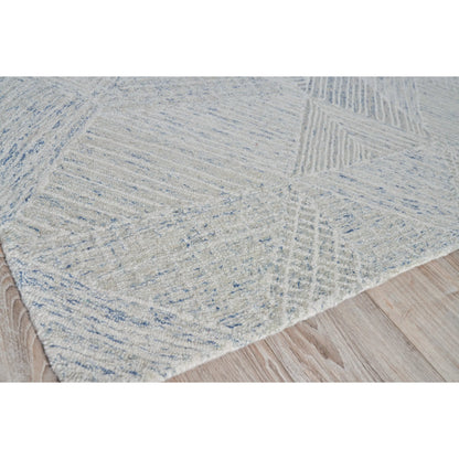 Caprice 4761 Rug by Exquisite Rugs in light blue, ivory. Made from new zealand wool in a unique style.