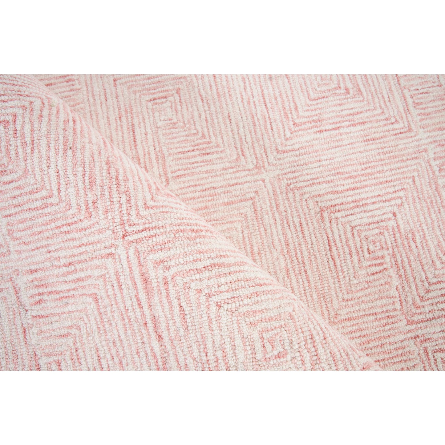 004 SI-2384256,SI-2384257 | Additional Silo | Caprice 4772 Rug by Exquisite Rugs in pink, ivory. Made from new zealand wool in a unique style.