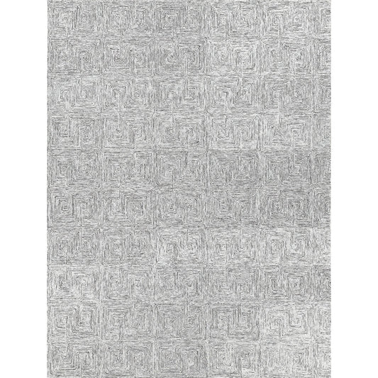Caprice 4773 Rug by Exquisite Rugs in black/ivory. Made from ivory in a unique style.