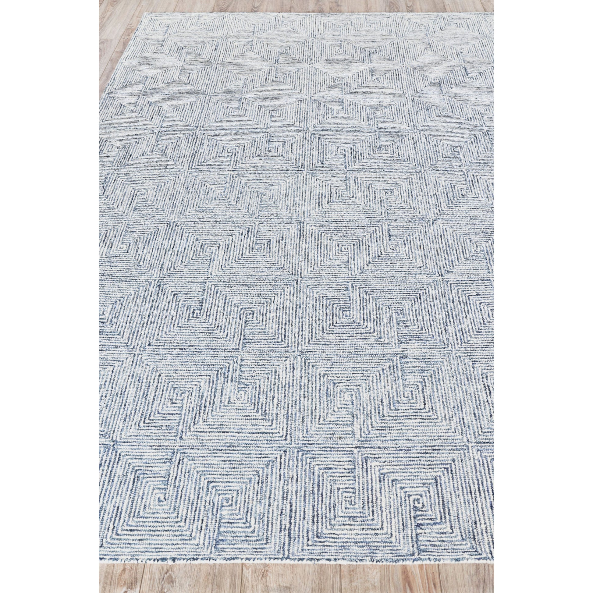 Caprice 4774 Rug by Exquisite Rugs in blue, ivory. Made from new zealand wool in a unique style.