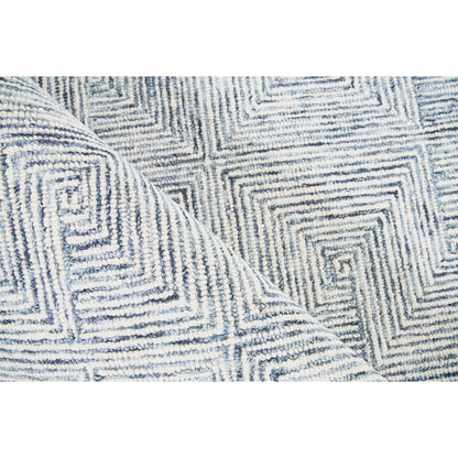 Caprice 4774 Rug by Exquisite Rugs in blue, ivory. Made from new zealand wool in a unique style.