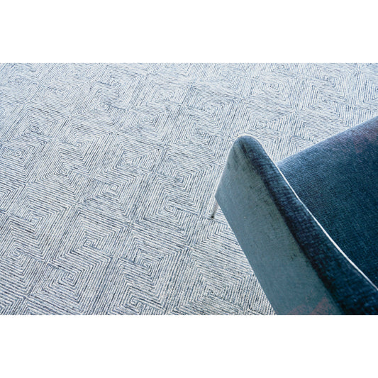 Caprice 4774 Rug by Exquisite Rugs in blue/ivory. Made from ivory in a unique style.