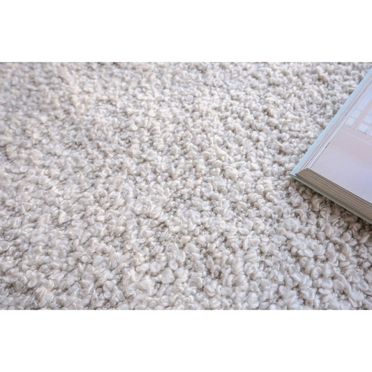 Morello 4778 Rug by Exquisite Rugs in ivory. Made from p.e.t. yarn in a unique style.