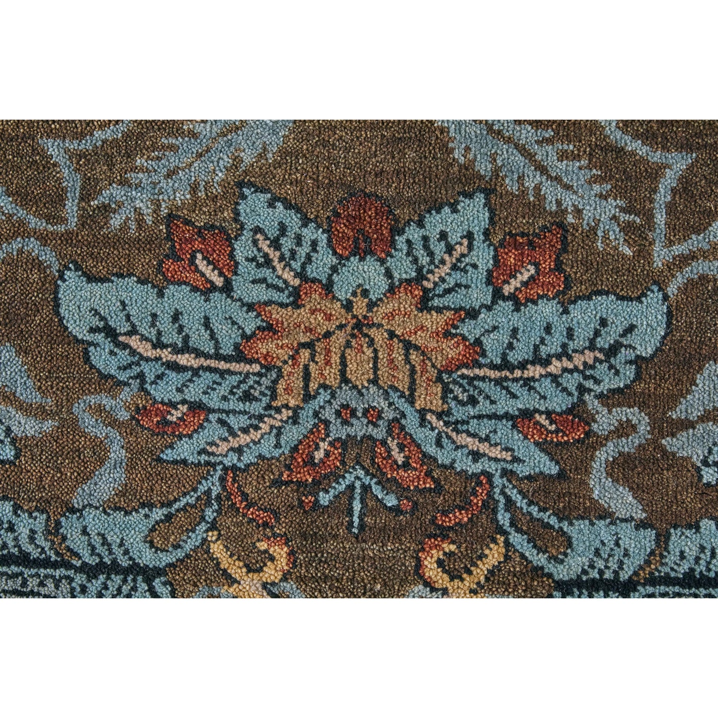 004 SI-1869699,SI-1869700 | Closeup | Vivendi Premium Wool Rug - 6401F by Feizy. Made from wool in a unique style.