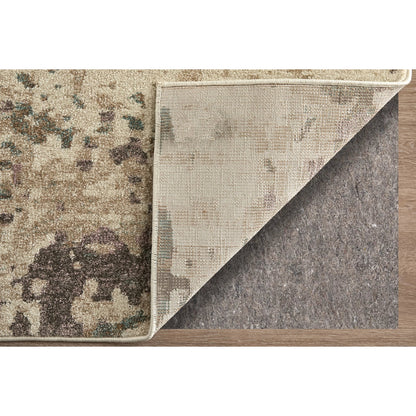 Eden EDN39QRF Rug by Feizy in ivory, blue, purple. Made from polypropylene in a unique style.