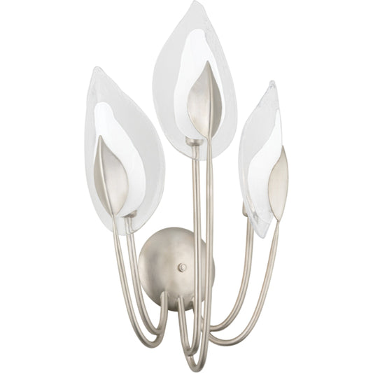 Blossom Wall Sconce by Hudson Valley. Made from brass in a cottage & farmhouse style.