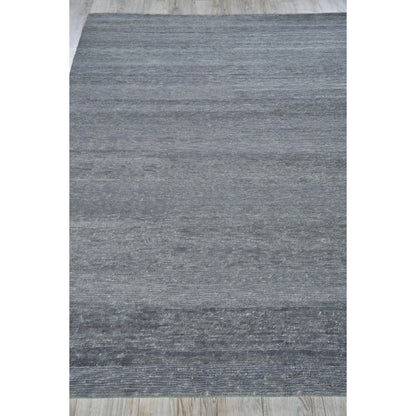 Merino Wool 4805 Rug by Exquisite Rugs in dark gray. Made from merino wool in a unique style.