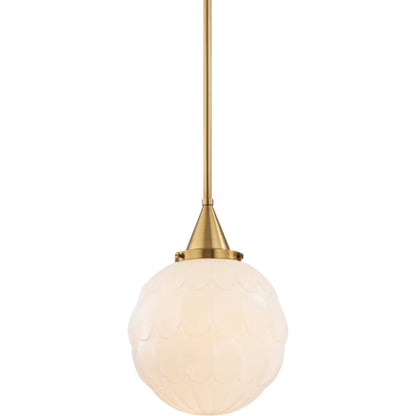 Clinton Wall Sconce by Hudson Valley. Made from brass in a modern style.