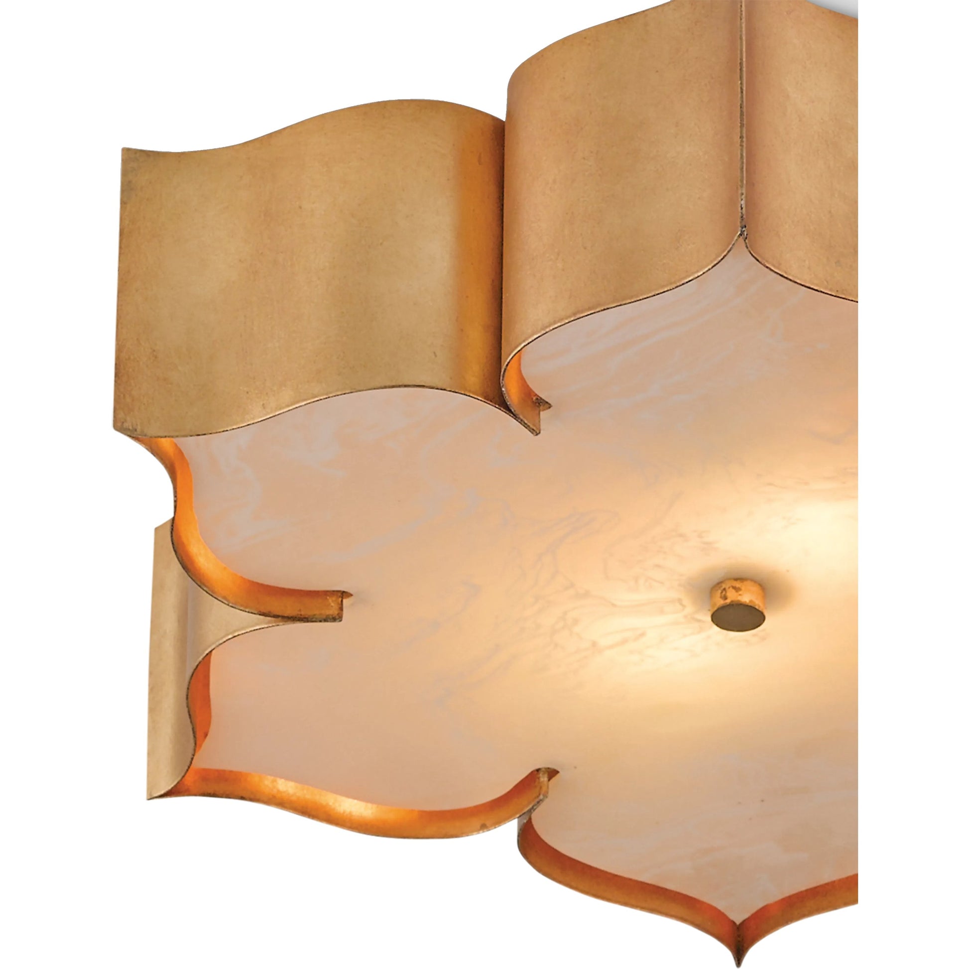 Grand Lotus Flush Mount by Currey and Company. Made from unique in a modern style.