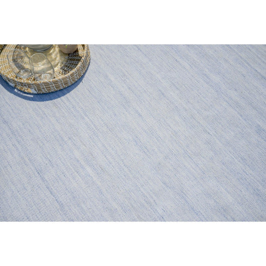 Kashmir 4850 Rug by Exquisite Rugs in light blue. Made from p.e.t. yarn in a unique style.