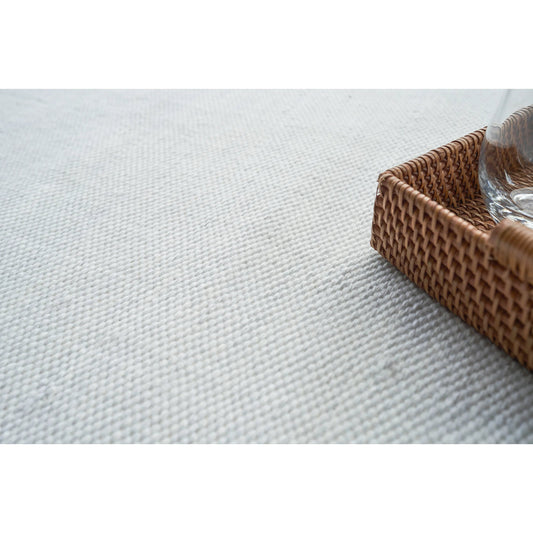 Kashmir 4851 Rug by Exquisite Rugs in ivory. Made from p.e.t. yarn in a unique style.
