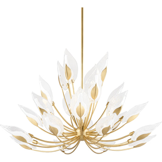 Blossom Chandelier by Hudson Valley. Made from unique in a cottage & farmhouse style.