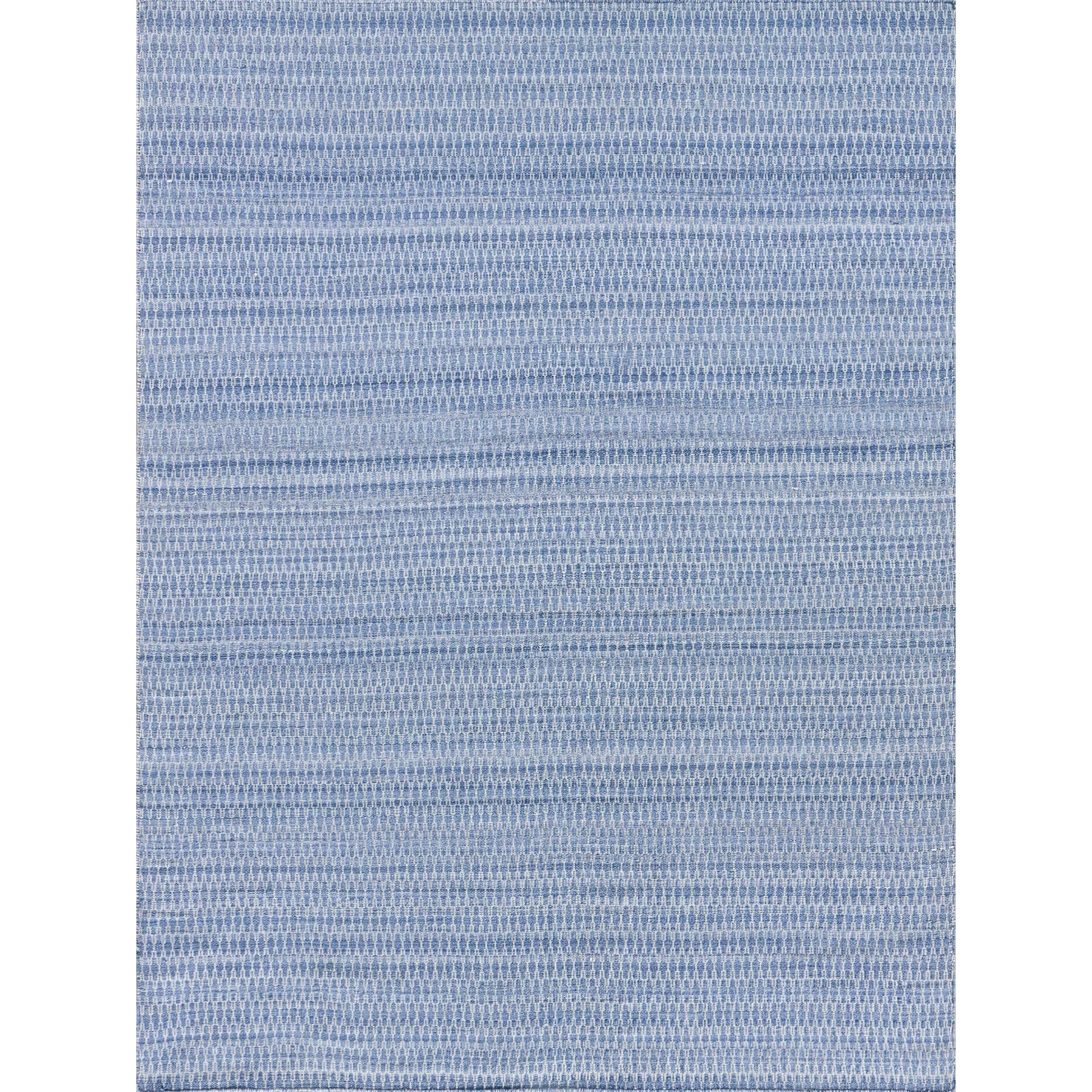 Florence 4879 Indoor/Outdoor Rug by Exquisite Rugs in light blue. Made from pet in a unique style.