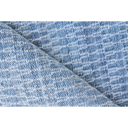 Florence 4879 Indoor/Outdoor Rug by Exquisite Rugs in light blue. Made from pet in a unique style.