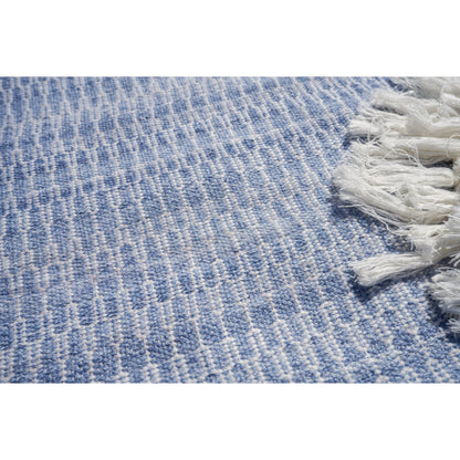 Florence 4879 Rug by Exquisite Rugs in light blue. Made from pet yarn in a unique style.