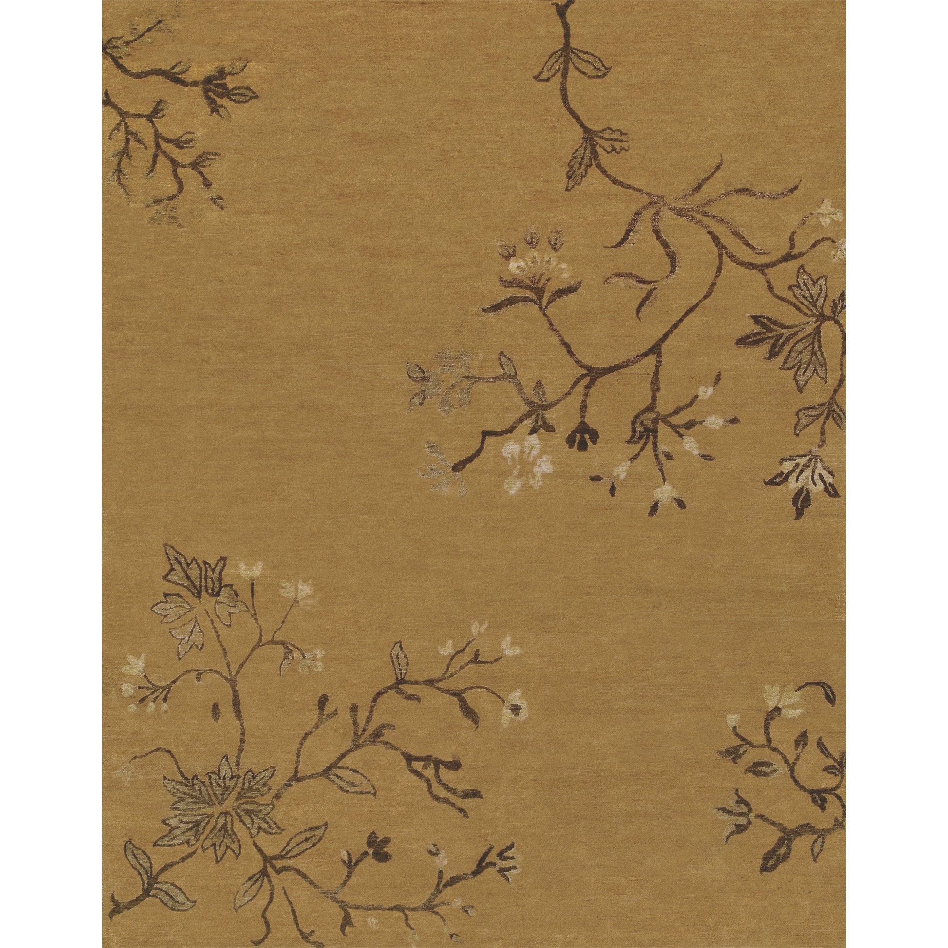 Cordonnet Transitional & Botanical Rug - 7151F by Feizy. Made from wool in a unique style.