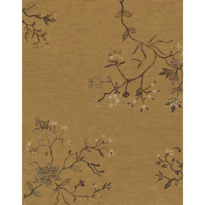Cordonnet Transitional & Botanical Rug - 7151F by Feizy. Made from wool in a unique style.